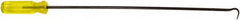 Proto - 20-5/8" OAL Hook Pick - 45° Hook, Alloy Steel with Fixed Points - Exact Tooling
