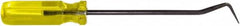 Proto - 10-3/4" OAL Hook Pick - 90° Hook, Alloy Steel with Fixed Points - Exact Tooling