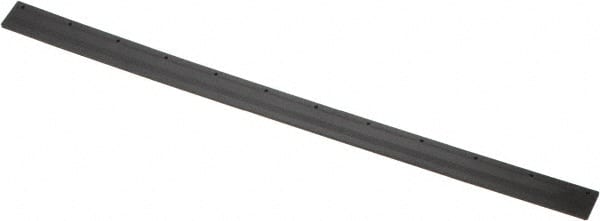 PRO-SOURCE - 36" Rubber Blade Squeegee Refill - Tapered End, Black - Exact Tooling