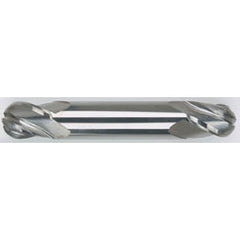 3/16 Dia. - 2 OAL - Solid Carbide - Bright - Center cutting DE EM-4 FL - Exact Tooling