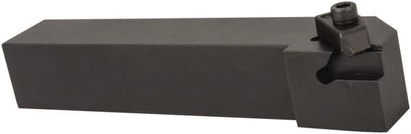 Hertel - IS, External, Left Hand, 1" Max Depth of Cut, 1" Min Groove Width, Indexable Grooving Tool Holder - IA.2L Insert Compatibility, 1/2" Shank Height, 1/2" Shank Width, 3-1/2" OAL - Exact Tooling