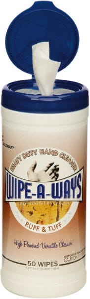 Ability One - Pre-Moistened Hand Cleaning Wipes - Center Pull, 8" x 5" Sheet Size, White - Exact Tooling