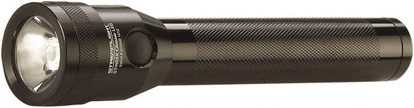 Streamlight - White LED Bulb, 390 Lumens, Industrial/Tactical Flashlight - Black Aluminum Body, 1 AA NiMH Battery Included - Exact Tooling