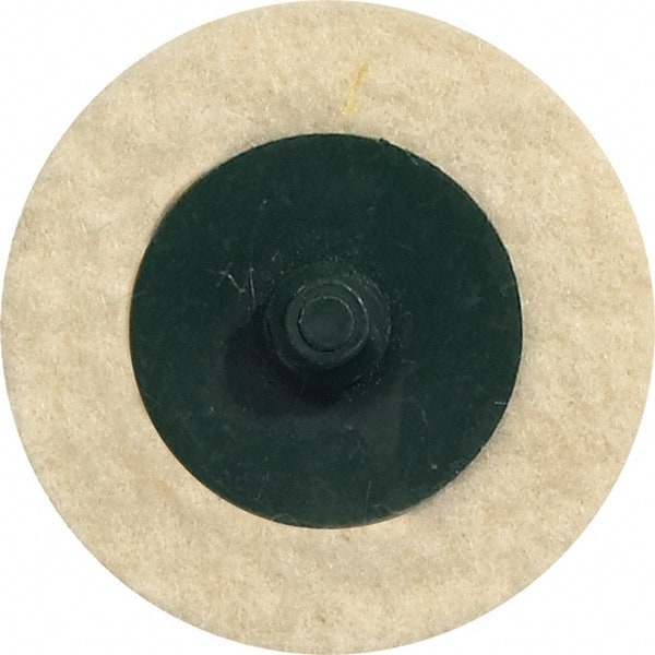 WALTER Surface Technologies - 3" Diam, Unmounted Buffing Wheel - Quick Change Felt Disc - Exact Tooling