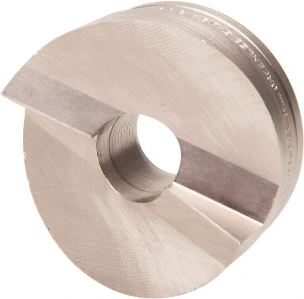 Greenlee - 1-1/2" Conduit Round Punch - 49.6mm Hole Diam - Exact Tooling