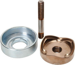 Greenlee - 4.011 Inch Hole Diameter x 3-1/2 Inch Hole Length x Round, Knockout Punch Unit - Battery and Hydraulic Operated, 10 Gauge Max in Mild Steel - Exact Tooling