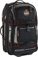 Ergodyne - 3,790 Cubic Inch, Polyester Empty Gear Bag - 14 Inch Wide x 9 Inch Deep x 22-1 2 Inch High, Black - Exact Tooling