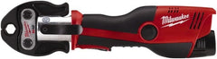 Milwaukee Tool - 1/2 to 1-1/4" Capacity, Cordless Press Tool - Works on Copper - Exact Tooling