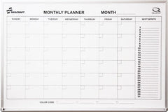 Ability One - 2" High x 26" Wide Dry Erase - Melamine, 39" Deep - Exact Tooling