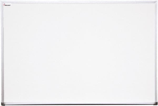 Ability One - 2" High x 37" Wide Erasable Melamine Marker Boards - Melamine, 52" Deep - Exact Tooling