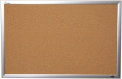 Ability One - 26" Wide x 2" High Self-Heal Cork Bulletin Board - Natural (Color) - Exact Tooling