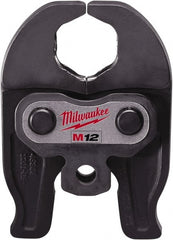 Milwaukee Tool - 1-1/4 Inch Jaw Range, Presser Replacement Jaw - For Use with M12 FORCE LOGIC Press Tool - Exact Tooling