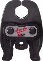 Milwaukee Tool - 1 to 1-1/4 Inch Jaw Range, Presser Replacement Jaw - For Use with M12 FORCE LOGIC Press Tool - Exact Tooling