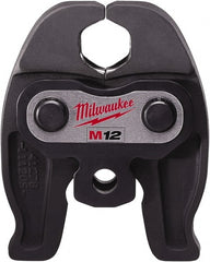 Milwaukee Tool - 3/4 to 1-1/4 Inch Jaw Range, Presser Replacement Jaw - For Use with M12 FORCE LOGIC Press Tool - Exact Tooling