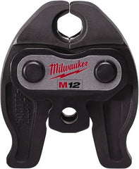 Milwaukee Tool - 1/2 to 1-1/4 Inch Jaw Range, Presser Replacement Jaw - For Use with M12 FORCE LOGIC Press Tool - Exact Tooling