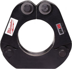 Milwaukee Tool - 2-1/2 Inch Pipe Capacity, 2-1/2 to 4 Inch Jaw Range, Presser Replacement Jaw - For Use with M18 FORCE LOGIC Press Tool - Exact Tooling
