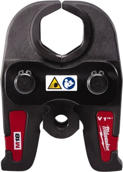 Milwaukee Tool - 1-1/2 to 2 Inch Jaw Range, Presser Replacement Jaw - For Use with M18 FORCE LOGIC Press Tool - Exact Tooling
