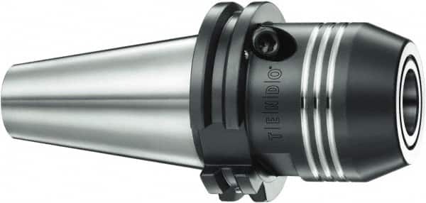 Schunk - CAT50 Taper Shank, 1-1/4" Hole Diam, Hydraulic Tool Holder/Chuck - 72mm Nose Diam, 81mm Projection, 50mm Clamp Depth, 15,000 RPM, Through Coolant - Exact Tooling