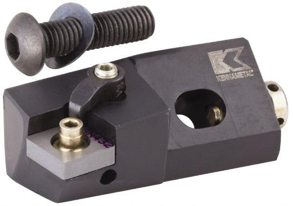 Kennametal - Series Kenloc, Right Hand, MCKN Toolholder Compatibility, CN.. Insert Compatibility, Indexable Turning Cartridge - Pin & Clamp Holding Method, 3mm Max Depth of Cut, 55mm OAL x 14mm OAW x 19.25mm OAH - Exact Tooling