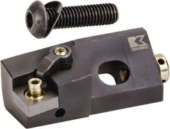 Kennametal - Series Kenloc, Right Hand, MSYN Toolholder Compatibility, SN.., TP.. Insert Compatibility, Indexable Turning Cartridge - Pin & Clamp Holding Method, 1.02mm Max Depth of Cut, 55mm OAL x 14mm OAW x 19.25mm OAH - Exact Tooling