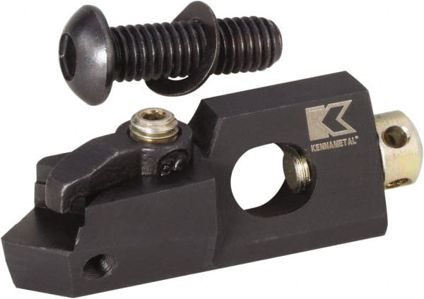 Kennametal - Series Kendex, Right Hand, CSSP Toolholder Compatibility, SP.. Insert Compatibility, Indexable Turning Cartridge - Clamp Holding Method, 6.1mm Max Depth of Cut, 44mm OAL x 10mm OAW x 14.75mm OAH - Exact Tooling