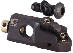 Kennametal - Series Kenloc, Left Hand, MSSN Toolholder Compatibility, SN.. Insert Compatibility, Indexable Turning Cartridge - Pin & Clamp Holding Method, 6.09mm Max Depth of Cut, 44mm OAL x 10mm OAW x 14.75mm OAH - Exact Tooling