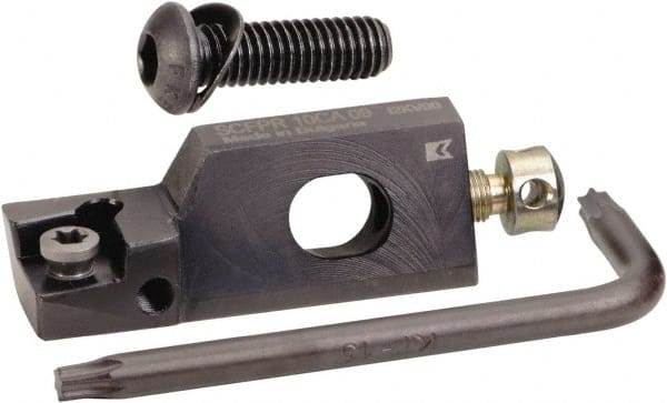 Kennametal - Series Screw-On, Right Hand, SCFP Toolholder Compatibility, CPMT Insert Compatibility, Indexable Turning Cartridge - Screw Holding Method, 50mm OAL x 10mm OAW x 14.75mm OAH - Exact Tooling