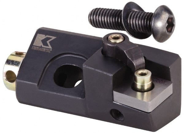 Kennametal - Series Kenloc, Left Hand, MSYN Toolholder Compatibility, SN.. Insert Compatibility, Indexable Turning Cartridge - Pin & Clamp Holding Method, 1.26mm Max Depth of Cut, 70mm OAL x 18mm OAW x 24.75mm OAH - Exact Tooling