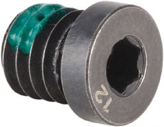 Kennametal - Coolant Lock Screw for Indexable End Mills - M4x0.7 Thread, For Use with Rotary Coolant Adapters - Exact Tooling