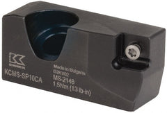 Kennametal - SP.T Insert Style, Indexable Milling Cartridge - KCMS Toolholder Style, Compatible with Face Mills, Series KCMS - Exact Tooling