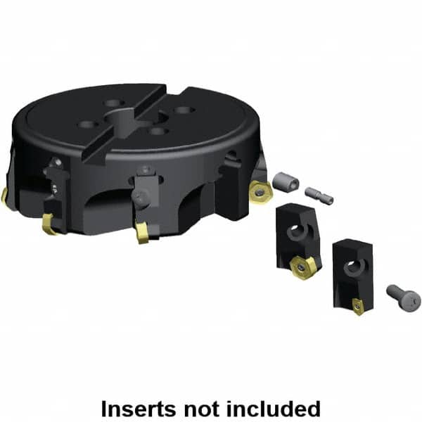Kennametal - SE.. Insert Style, Indexable Milling Cartridge - KCMS Toolholder Style, Compatible with Face Mills, Series KCMS - Exact Tooling