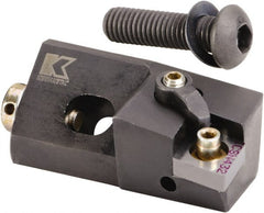 Kennametal - Series Kenloc, Left Hand, MCLN Toolholder Compatibility, CN.. Insert Compatibility, Indexable Turning Cartridge - Pin & Clamp Holding Method, 55mm OAL x 14mm OAW x 19.25mm OAH - Exact Tooling