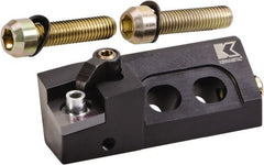 Kennametal - Series Kenloc, Right Hand, MCLN Toolholder Compatibility, CN.. Insert Compatibility, Indexable Turning Cartridge - Pin & Clamp Holding Method, 100mm OAL x 24mm OAW x 31.25mm OAH - Exact Tooling