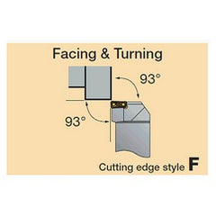 TLFNR3232P16 - Turning Toolholder - Exact Tooling