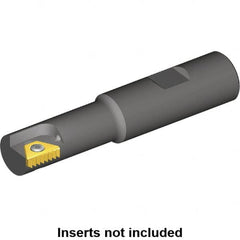 Kennametal - 9mm Cut Diam, 17mm Max Hole Depth, 20mm Shank Diam, Internal/External Indexable Thread Mill - Insert Style STN 10, 10.4mm Insert Size, 1 Insert, Toolholder Style TMS, 84mm OAL - Exact Tooling