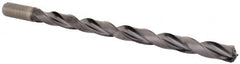 Kennametal - 3/4" 135° 2-Flute Solid Carbide Extra Length Drill Bit - Exact Tooling