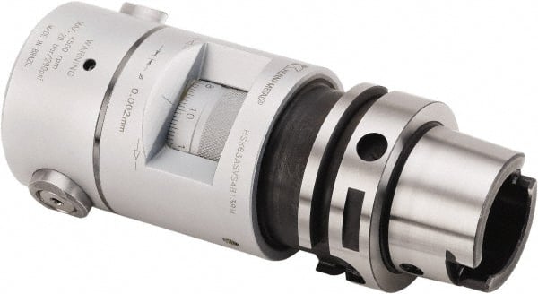 Kennametal - Right Hand Cut, 78mm Min Bore Diam, Size HSK63A Modular Boring Cutting Unit Head - 4.4488" Max Bore Depth, Through Coolant - Exact Tooling