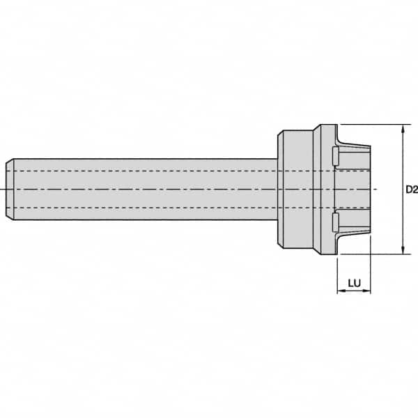 Kennametal - Spindle Taper Wiper - HSK100 Taper - Exact Tooling