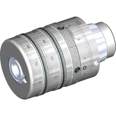 Kennametal - 46.5mm Body Diam, Manual Single Cutter Boring Head - 4mm to 16.5mm Bore Diam, 10mm Bar Hole Diam - Exact Tooling