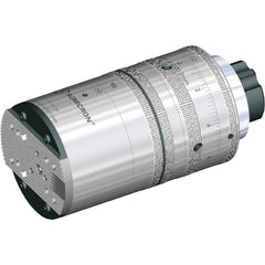 Kennametal - 65mm Body Diam, Manual Single Cutter Boring Head - 71mm to 111mm Bore Diam - Exact Tooling