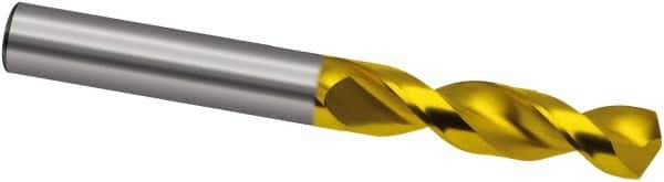 Guhring - 4.4mm 130° Parabolic Flute Powdered Metal Screw Machine Drill Bit - Exact Tooling