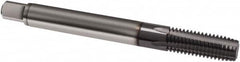 Guhring - M8x1.25 Metric, 5 Flute, TiCN Finish, Solid Carbide Spiral Point Tap - Plug Chamfer, Right Hand Thread, 90mm OAL, 6H Class of Fit, Series 2944 - Exact Tooling