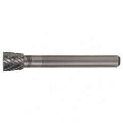 SN-51 Double Cut Solid Carbide Bur-Inverted Taper Shape - Exact Tooling