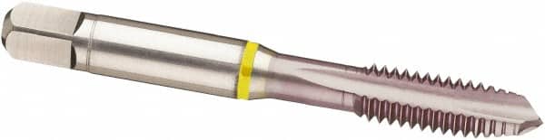 Guhring - 1/4-28 UNF, 3 Flute, MolyGlide Finish, Cobalt Spiral Point Tap - Plug Chamfer, Right Hand Thread, 2-1/2" OAL, 2B Class of Fit, Series 3962 - Exact Tooling