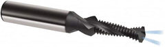 Guhring - M12x1.50 Metric Fine, 0.4134" Cutting Diam, 2 Flute, Solid Carbide Helical Flute Thread Mill - Internal Thread, 31.9mm LOC, 90mm OAL, 14mm Shank Diam - Exact Tooling