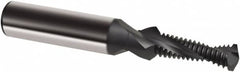 Guhring - M12x1.50 Metric Fine, 0.4134" Cutting Diam, 2 Flute, Solid Carbide Helical Flute Thread Mill - Internal Thread, 31.9mm LOC, 90mm OAL, 14mm Shank Diam - Exact Tooling