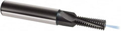 Guhring - M12x1.5 Metric Fine, 0.3917" Cutting Diam, 4 Flute, Solid Carbide Helical Flute Thread Mill - Internal Thread, 26.2mm LOC, 90mm OAL, 14mm Shank Diam - Exact Tooling