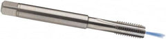 Guhring - #12-28 UNF, 3 Flute, Bright Finish, Solid Carbide Spiral Point Tap - Modified Bottoming Chamfer, Right Hand Thread, 3.15" OAL, 2B Class of Fit, Series 4119 - Exact Tooling