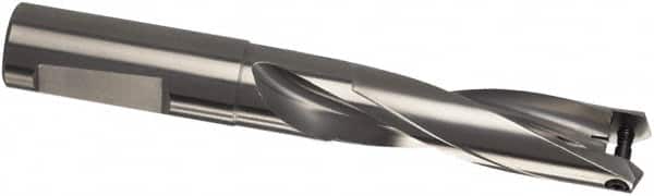 Guhring - 18 to 18.49mm Diam, 3xD, 57.4mm Max Depth, 18mm Shank Diam, 134mm Flute, 134mm OAL, Replaceable Tip Drill - HT 800 WP Insert, 175 Seat Size, 3xD HT 800 WP Toolholder, Series 4107 - Exact Tooling