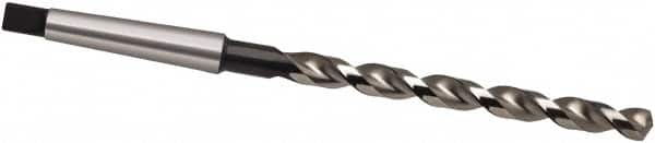 Guhring - 15/32", 1MT 130° Point High Speed Steel Taper Shank Drill Bit - Exact Tooling